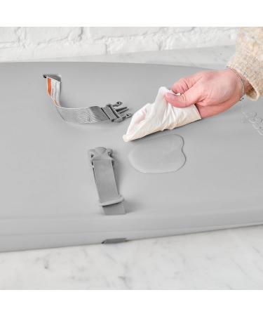 Nattou Soft PU Foam Changing Mat - Washable 50x70 cm Softy Grey Model 2024 | International Shipping Available - Buy Online on GoSupps.com