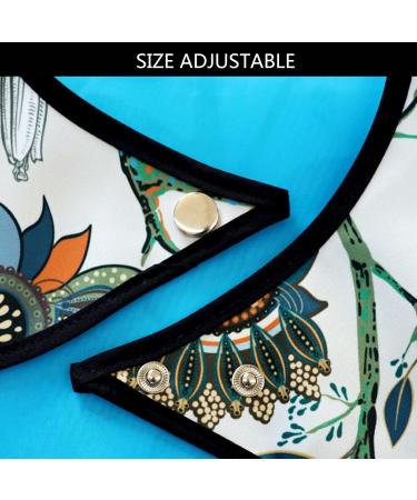HACLEN 3 Pieces Adult Bibs for Elderly Women Womens Bibs for Eating Washable Waterproof Mealtime Clothing Protectors 1 - Buy Online on GoSupps.com