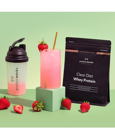Protein Works Clear Diet Whey 500g - Sour Cherry & Apple Flavoured Protein Shake | Low-Calorie with Sweetener | International Shipping Available - Buy Online on GoSupps.com