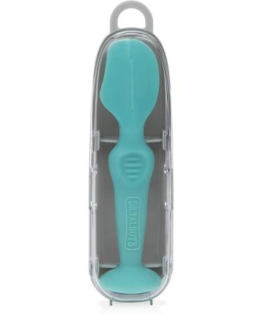 Dr. Talbot's Diaper Cream Silicone Brush with Suction Base & Hygienic Case - Aqua, Mini Size - Buy Online on GoSupps.com