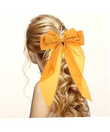 Beaupretty Hair Clips Barrettes bow hairpin ponytail clip bow clips spring clips bow clips bows for women large bows barrettes for thick ponytail clip satin Ribbon Hair Clip - Buy Online on GoSupps.com