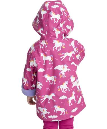 Hatley Girls' Rainbow Unicorns Printed Raincoat - Size 2 Years - Buy Online on GoSupps.com