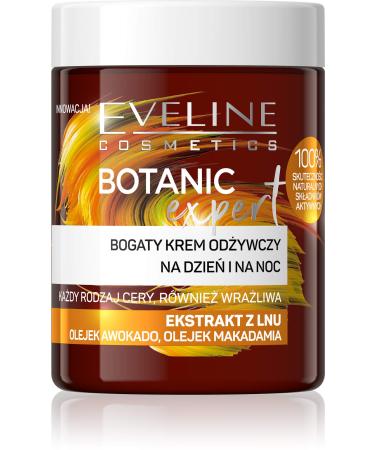 Eveline Cosmetics - BOTANIC EXPERT - A rich nourishing day and night cream - Flax Extract - 100 ml