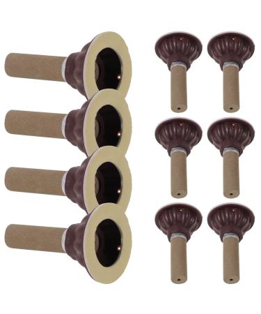 Healvian Moxibustion sticks and base 50 sets mini-moxibusic bars Traditional body acupuncture moxibusic rods Handmade Moxibuspower roller mugwort rods for the salon