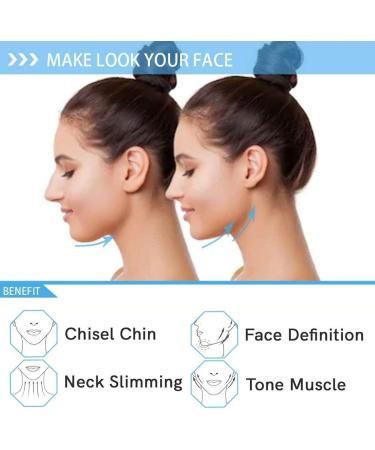 Jaw Exerciser Face and Neck Exerciser Double Chin Reducer Eliminator for Jaw Exercise Ball to Face Lift Chisel Chin Slimming & Neck Muscle Helps Reduce Stress and Cravings Green_30LBS - Buy Online on GoSupps.com