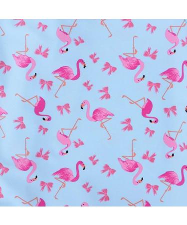 HUAANIUE Baby Girls Short Sleeve One Piece Swimsuit | UPF 50+ Sun Protection | 0-6 Months Light Blue Swimwear - Buy Online on GoSupps.com