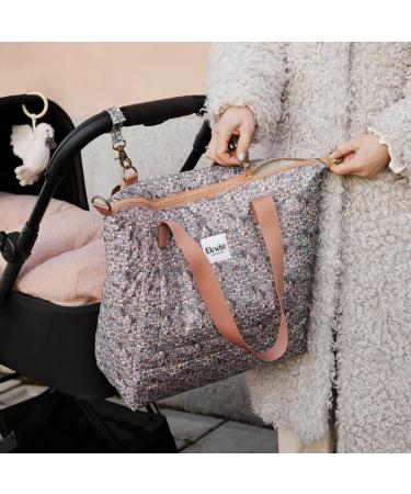 Elodie Details Soft Shell Changing Bag with Buckles and Mat - Blue Garden - Buy Online on GoSupps.com