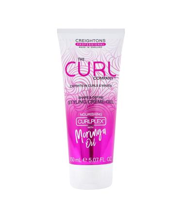 The Curl Company Shape and Define Styling Cr me-Gel (150 ml) - Professionally Formulated with Curplex and Nourishing Moringa Oil Ideal for Curls Kinks Coils and Waves