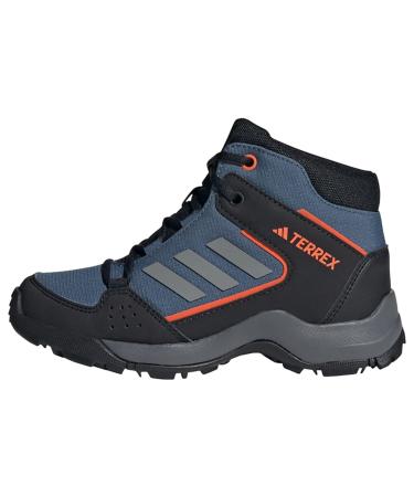 adidas Unisex Kinder Terrex Hyperhiker Hiking Shoes-Mid (Non-Football) 39 1/3 EU Wonder Steel Grey Three Impact Orange