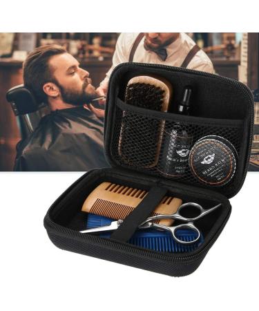 Joyzan Beard Care Set for Men | Complete Grooming Kit with Cream Oil Brush Comb & Trim Tool | Perfect Gift for Him Father & Friend - Buy Online on GoSupps.com