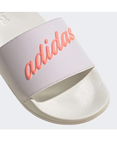 Buy adidas Women's Adilette Shower Slides | Stylish Comfort in Almost Pink Acid Red Chalk White | Size 38 EU - Buy Online on GoSupps.com