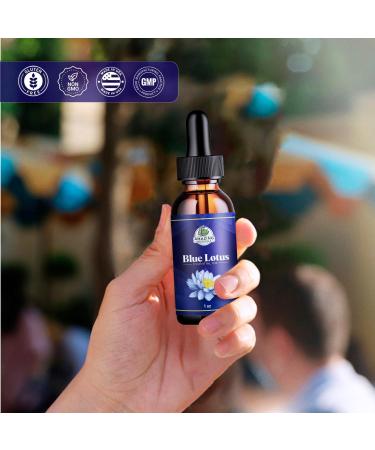 Blue Lotus Essential Oil - Premium Therapeutic Grade for Aromatherapy Diffusers & Skin | Vegan Cruelty-Free Undiluted (30ml - Buy Online on GoSupps.com