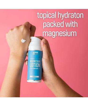 Chamomile Lavender Magnesium Lotion with Shea Butter for Legs - Natural Alternative to Cream - Buy Online on GoSupps.com