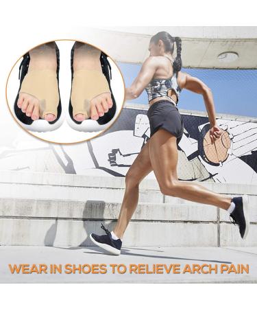 FAYYA Bunion Corrector Gel Pads Sleeves - 2 Pairs for Bunion Relief & Toe Joint Pain - Buy Online on GoSupps.com