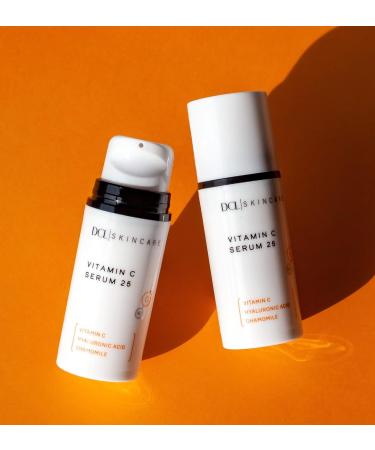 DCL Skincare Vitamin C Serum 25 - High Potency 25% Anti-Aging Formula with Amino & Hyaluronic Acids | 1 Fl Oz - Shop Now - Buy Online on GoSupps.com