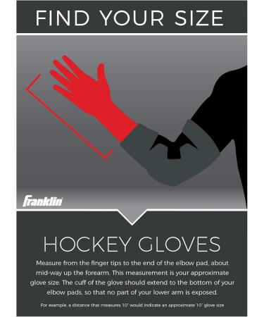 Buy Franklin Sports HG 1500 Senior Hockey Gloves 33 cm - International Shipping Available - Buy Online on GoSupps.com