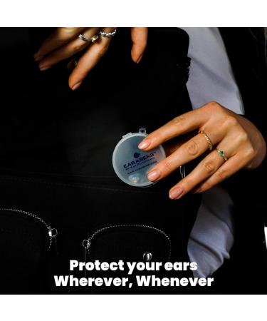 EARasers Reusable Silicone Noise Cancelling Earplugs - 31dB Peak Reduction for Concerts, Musicians, Drummers - Medium (Pack of 2) - Buy Online on GoSupps.com