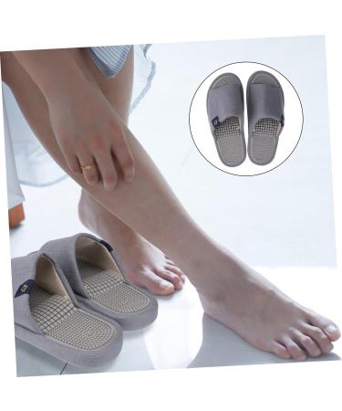 FRCOLOR 2 Pairs Massage Slippers Maple Leaf Silicone Mould Slippers for Women Indoor Massager for Feet Sandals Slippers for Women Indoor Slippers Massage Slippers Household EVA 9.5x2pcs Blue X 2 Pieces - Buy Online on GoSupps.com
