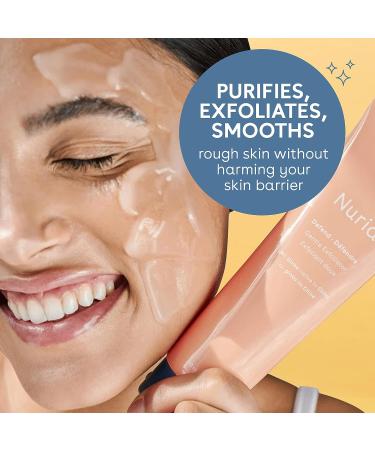 Nuria Defend Face Exfoliator - Gentle Exfoliating Scrub (120mL) | Non-Microbead Formula for Men & Women - Skin Care Essential - Buy Online on GoSupps.com