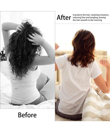 Satin Silk Bonnet for Sleeping | Women's Silk Bonnet for Natural Hair - Luxurious Sleep & Hair Care - Buy Online on GoSupps.com