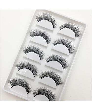 UAMOU 16 Style 10/50 Boxes 3D Mink Lashes Natural Cross False Eyelashes Long Messy Makeup Eye Lashes Faux Cils Maquillaje Cheerfully (Color : 5Pairs H 11 Size : 100 Boxes 500Pairs) - Buy Online on GoSupps.com