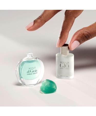 Armani Beauty Acqua di Gioia Eau de Parfum & Acquia di Gi - 2 Piece Fragrance Mini Gift Set- Mens and Womens Duo- Travel Size - Buy Online on GoSupps.com