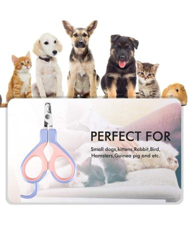 EooCoo Pets Nail Clippers with Safety Lock - S Pink+Purple - Buy Online on GoSupps.com