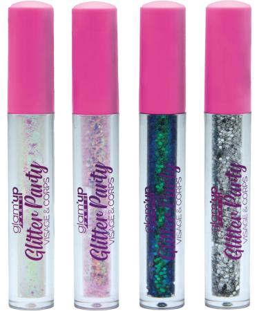  GLAM UP PARIS Glam'Up Paris - Face and Body Glitter Gel - Party Glitter Gel - Face and Body Makeup - Party Makeup - Sparkling - Long Lasting - No. 2 Money Money - Buy Online on GoSupps.com