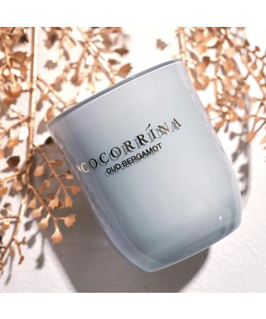 Cocorr na Oud Bergamot Candle - Natural Soy Wax 22 Hour Burn 180g | Perfect Christmas Gift - Buy Online on GoSupps.com