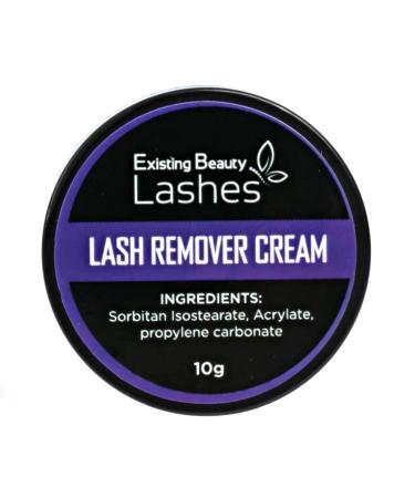Eyelash Extension Remover Cream | Fast-Acting & Gentle Lash Removal | UV Glue Compatible - Existing Beauty Lashes 10g - Buy Online on GoSupps.com