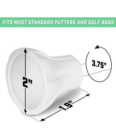 GoSports Golf Ball Pickup Tool - 3 Pack Putter Attachment Ball Retriever - Buy Online on GoSupps.com