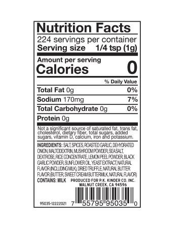 Kinder's Prime Steak with Black Garlic and Truffle - Premium Quality Beef Delicacy - Buy Online on GoSupps.com