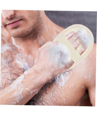 3 Pcs Loofah Bath Towel Set - Exfoliating Shower Scrubber & Sponge for Smooth Skin - Buy Online on GoSupps.com