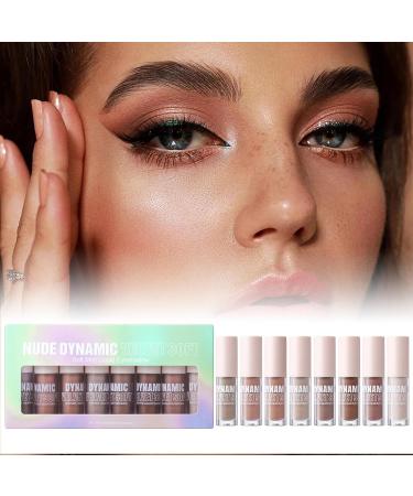 Liquid eyeshadows - Matte eyeshadow stick - Long-lasting high-pigmentation waterproof water-based cream - 8 neutral colors - Cosmetics for girls women dates parties cosplay - Buy Online on GoSupps.com