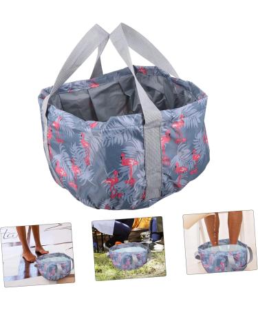 minkissy Foldable Foot Basin Folding Water Basin Portable Travel Bucket Foot Bath Basin Outdoor Foot Basin Foot Basin Foot Spa Soaking Bucket Travel Basin Peva Tub Foldable Trumpet 30X20cm - Buy Online on GoSupps.com