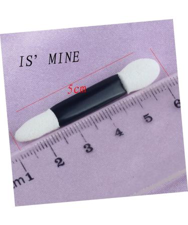 Beavorty EyeShadow Sponge Applicator 50pcs Cosmetology Kit Ladies Suits Oval Makeup Eyeshadow Brush Kit Suite Mix Fixer Travel M White - Buy Online on GoSupps.com