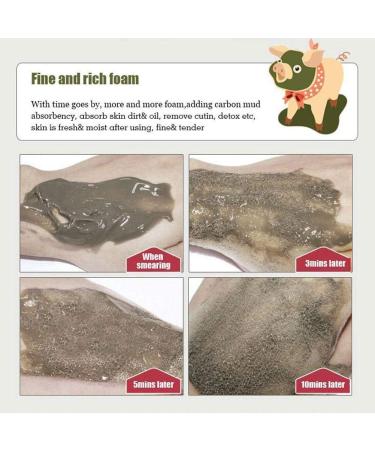 Carbonated Bubble Clay Mask - OCHILIMA Bubbles Mud Mask with Headband & Brush for Face Deep Cleansing Reduce Pores Purifying Face Mask for All Skin Types - 3.52 oz - Buy Online on GoSupps.com