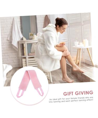 Didiseaon Flocking Back Strip Back Cream Applicator Self Tanning Applicator Tanning Tool Back Self Tanner Face Lotion Back Used Tanning Band Moisturizing Accessories Fiber Pink - Buy Online on GoSupps.com