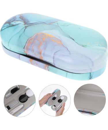 Partykindom Double-Layer Glasses Case Storage Kit | Interchangeable Sunglasses Decor & Contact Lens Holder | Safe Travel Accessories | Organize Your Eyewear with Style - Buy Online on GoSupps.com