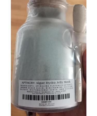 APTHCRY Hydra Jelly Mask - Premium Peel Off Sea Algae & Niacinamide Facial Treatment | 160g for Home & Professional Use - Buy Online on GoSupps.com