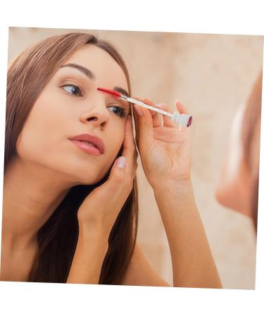 Beavorty 30 pcs Diamond mascara brush lash mascara eyeliner bottles Mascara Miss portable applicator 11.3x1.1cmx3pcs Orange Redx3pcs - Buy Online on GoSupps.com