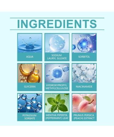 Niacinamide Toothpaste - Effective Tartar Removal Teeth Whitening & Fresh Breath for Daily Oral Care(3PCS) - Buy Online on GoSupps.com