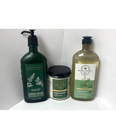Bath & Body Works Aromatherapy Stress Relief Spa Gift Set - Eucalyptus Spearmint Bundle - Buy Online on GoSupps.com