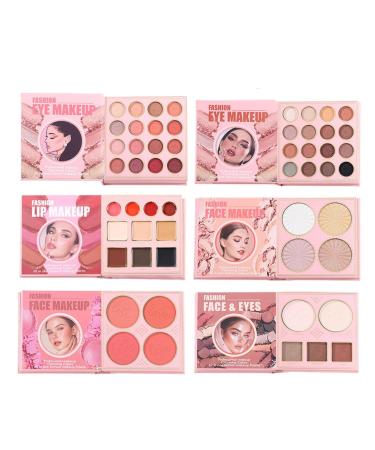 Palette de maquillage poudre de surligneur longue dur e et blouissante palette de fards paupi res | Pour femmes et filles Saint-Valentin mariage voyage vacances f te camping