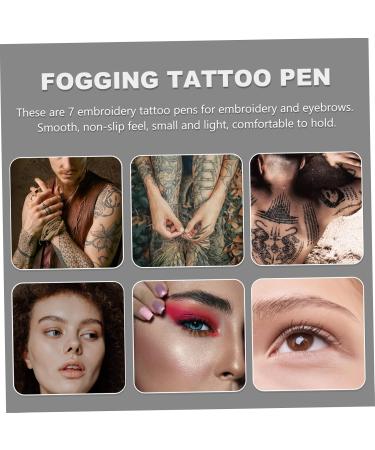 Hemoton 14 Pcs Metal Embroidery Pen Eyebrow Pen Microblade Pen for Eyebrows Eyebrow Pencil Hand Pen - Buy Online on GoSupps.com