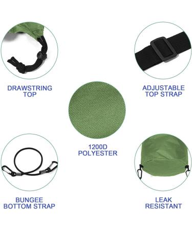 Boat Trash Bag Oxford Cloth Large Mesh Trash Bag with an Elastic Top Seal and Strap Light Garbage Bag Easy to Clean for Fishing Boating Golf Kayaking Pisole - Buy Online on GoSupps.com