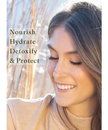 Organic Moringa & Castor Revival Oil 1:1 with Vitamin E | Hydrating Face Body & Hair Oil | Anti-Aging & Hair Growth | 2 oz - Hexane Free - Buy Online on GoSupps.com