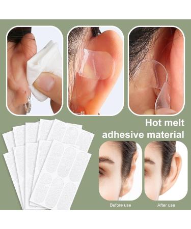 Haibinsuo Ear Stickers 10 Sheets Elf Ear Tapes Ear Lobe Support Patches for Concave Ears Strong Support Painless Silicone Cosmetic Ear Stickers B - Buy Online on GoSupps.com
