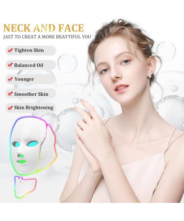 LED Face Mask FM-01 | 7 Color Light Therapy for Skin Care | Home & Salon Use - Buy Online on GoSupps.com