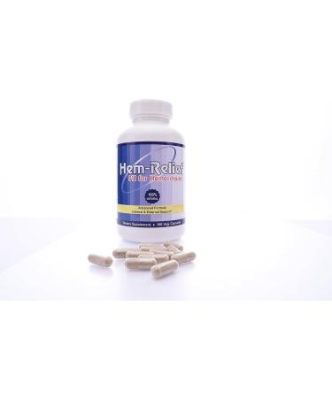 Hem-Relief 911 for Hemorrhoids - Fast Acting 100% Natural Formula | 360 Vegetarian Caps | Western Herbal and Nutrition - Buy Online on GoSupps.com